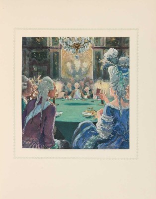 [Первое издание] Пушкин А.С. Пиковая дама / Иллюстрации Александра Бенуа; вступ. ст. Н.О. Лернера. СПб., 1911.